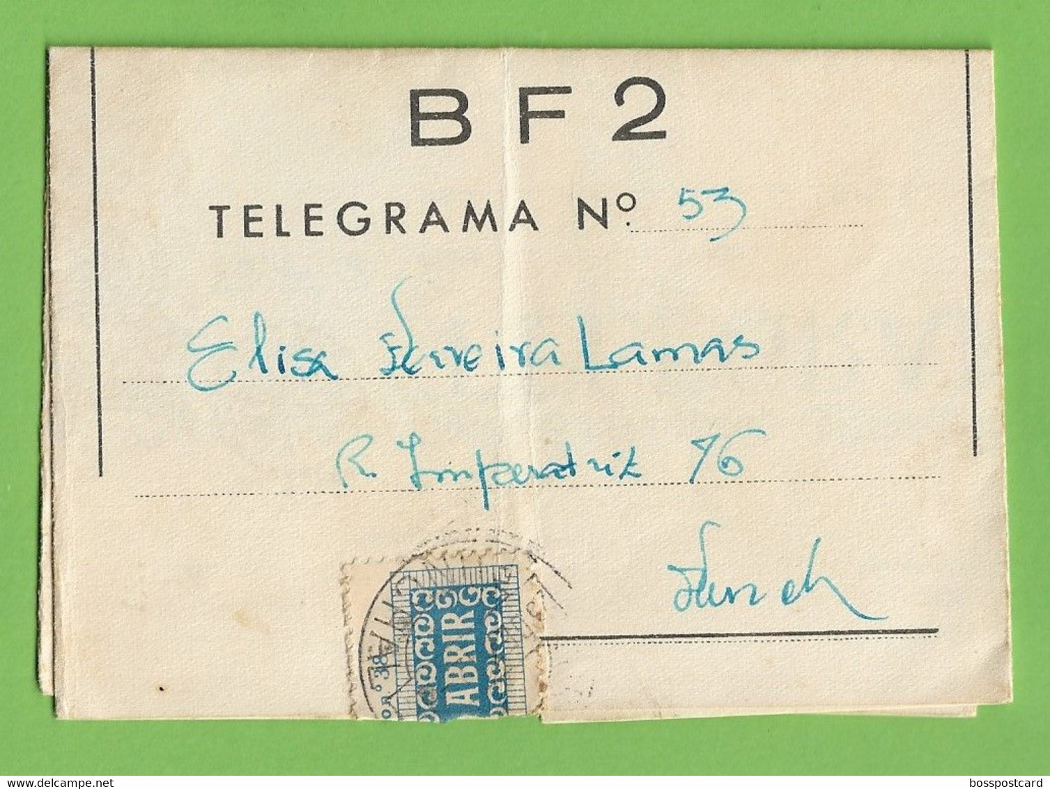 História Postal - Filatelia - Telegrama - Telegram - Natal - Christmas - Noel - Philately  - Portugal - Covers & Documents