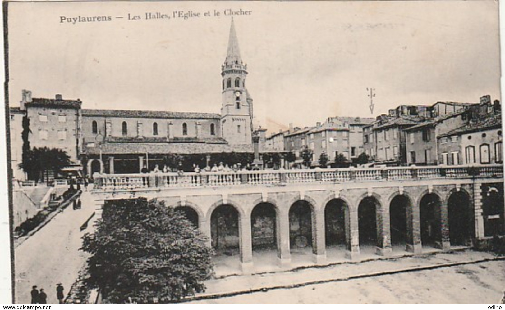 ***  81  ***    PUYLAURENS   Les Halles L'église   Neuve  Excellent état - Puylaurens