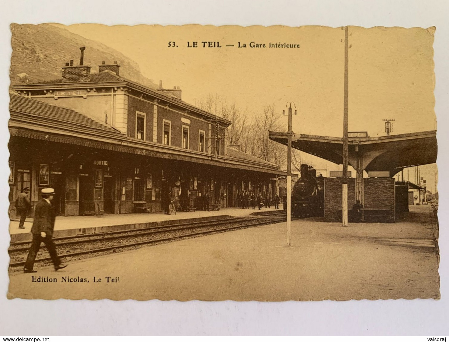 AK Le Teil Privas Ardèche Auvergne-Rhône-Alpes 2 Gare Lokomotive - Le Teil