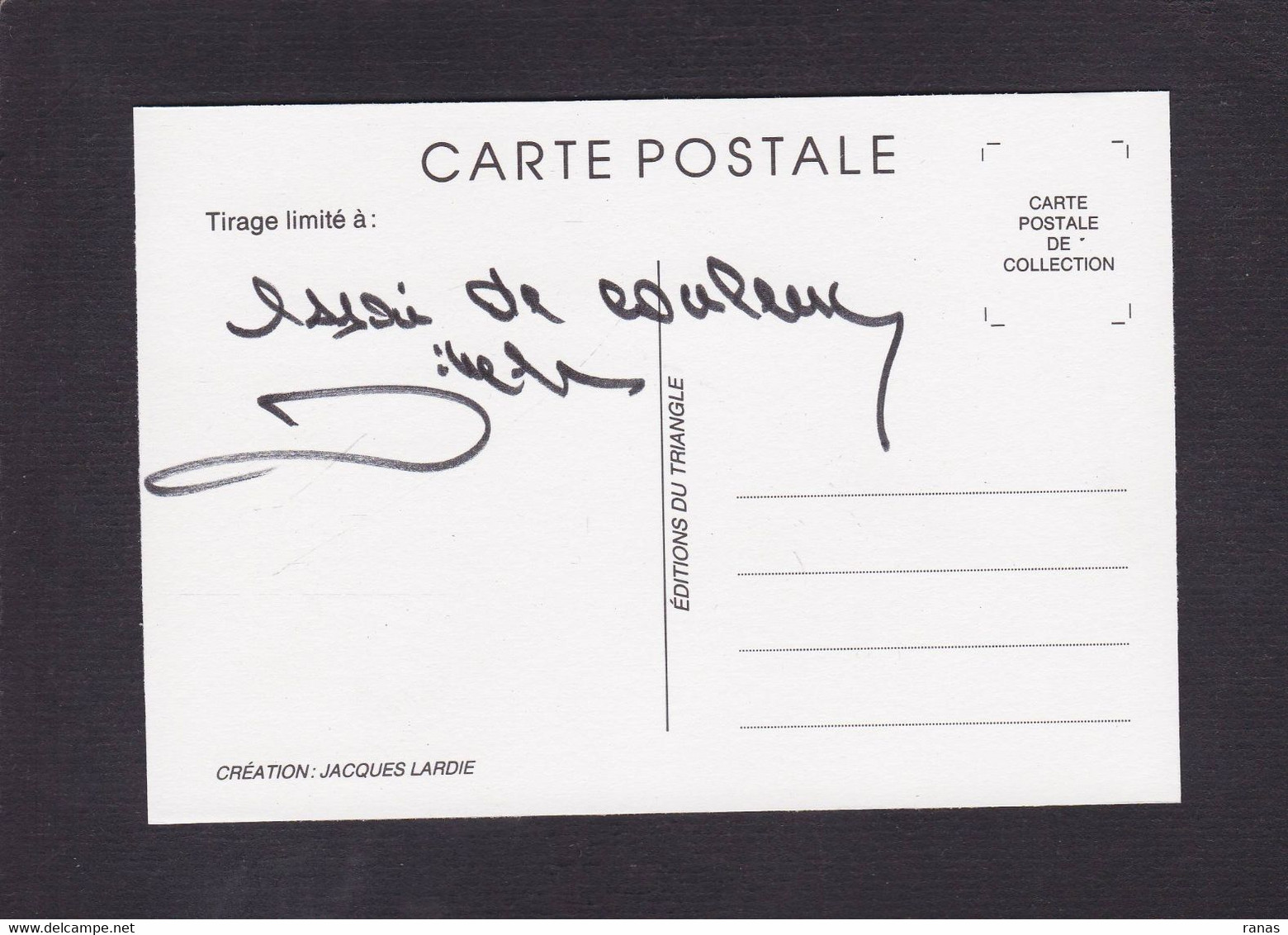 CPM Salon Carte Postale CARTEXPO Tirage En Essai De Couleur Signé Par JIHEL érotisme - Sammlerbörsen & Sammlerausstellungen