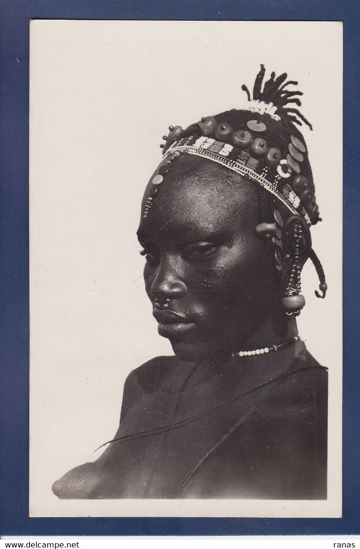 CPSM Burkina Faso Haute Volta Nu Féminin Ethnic Afrique Noire Femme Nue Woman Non Circulé - Burkina Faso