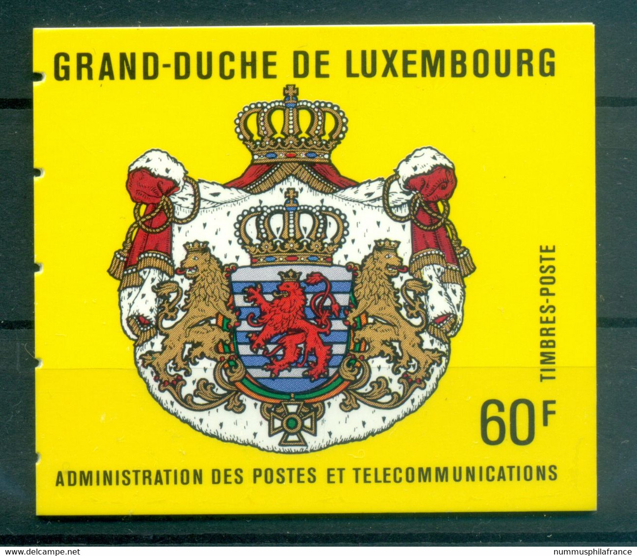 Luxembourg 1989 - Y & T Carnet N. C1175 - Grand-Duc Jean (Michel Carnet N. MH 2) - Booklets