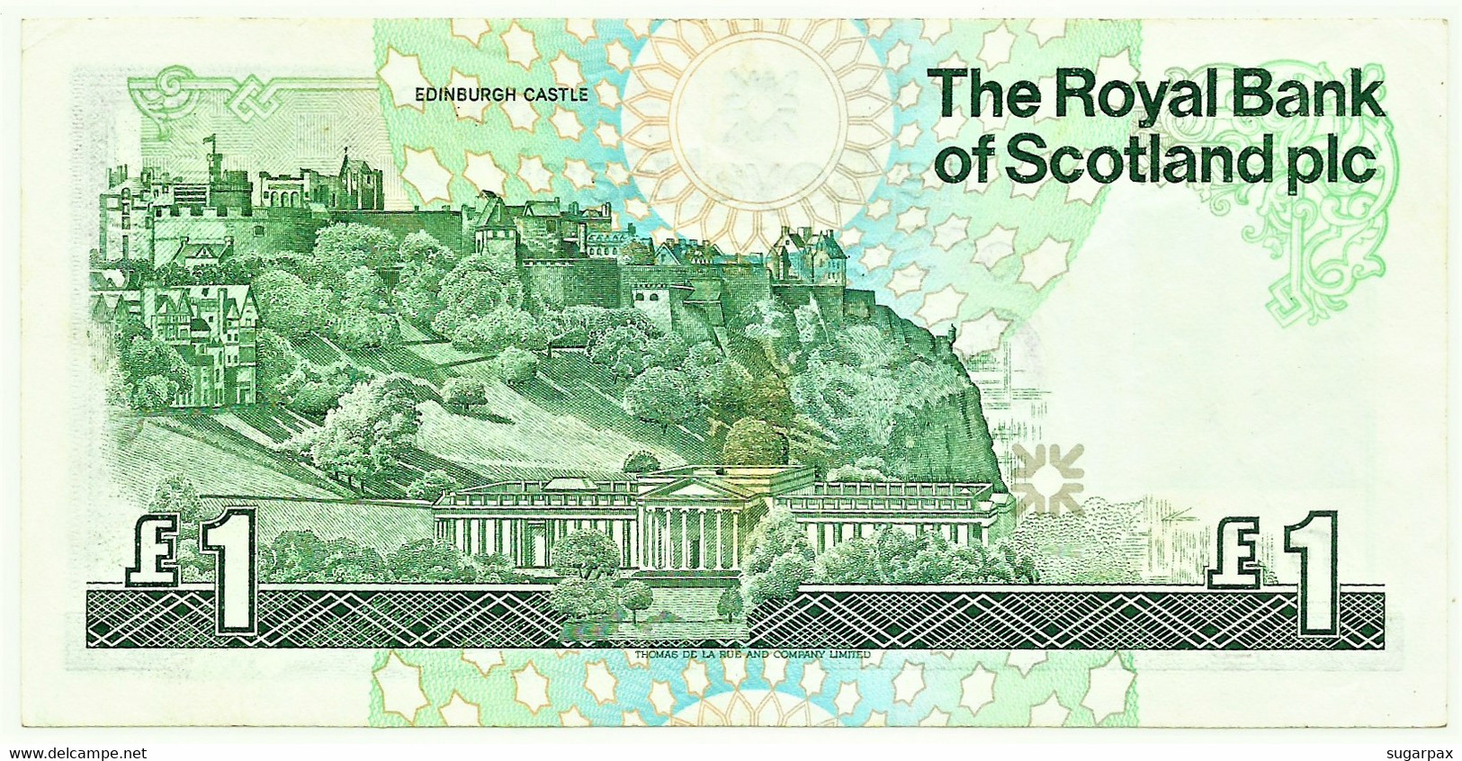 Scotland - 1 Pound - 25 March 1987 - Pick 346.a - ( 135 X 67 ) Mm - The Royal Bank Of Scotland PLC - 1 Pound