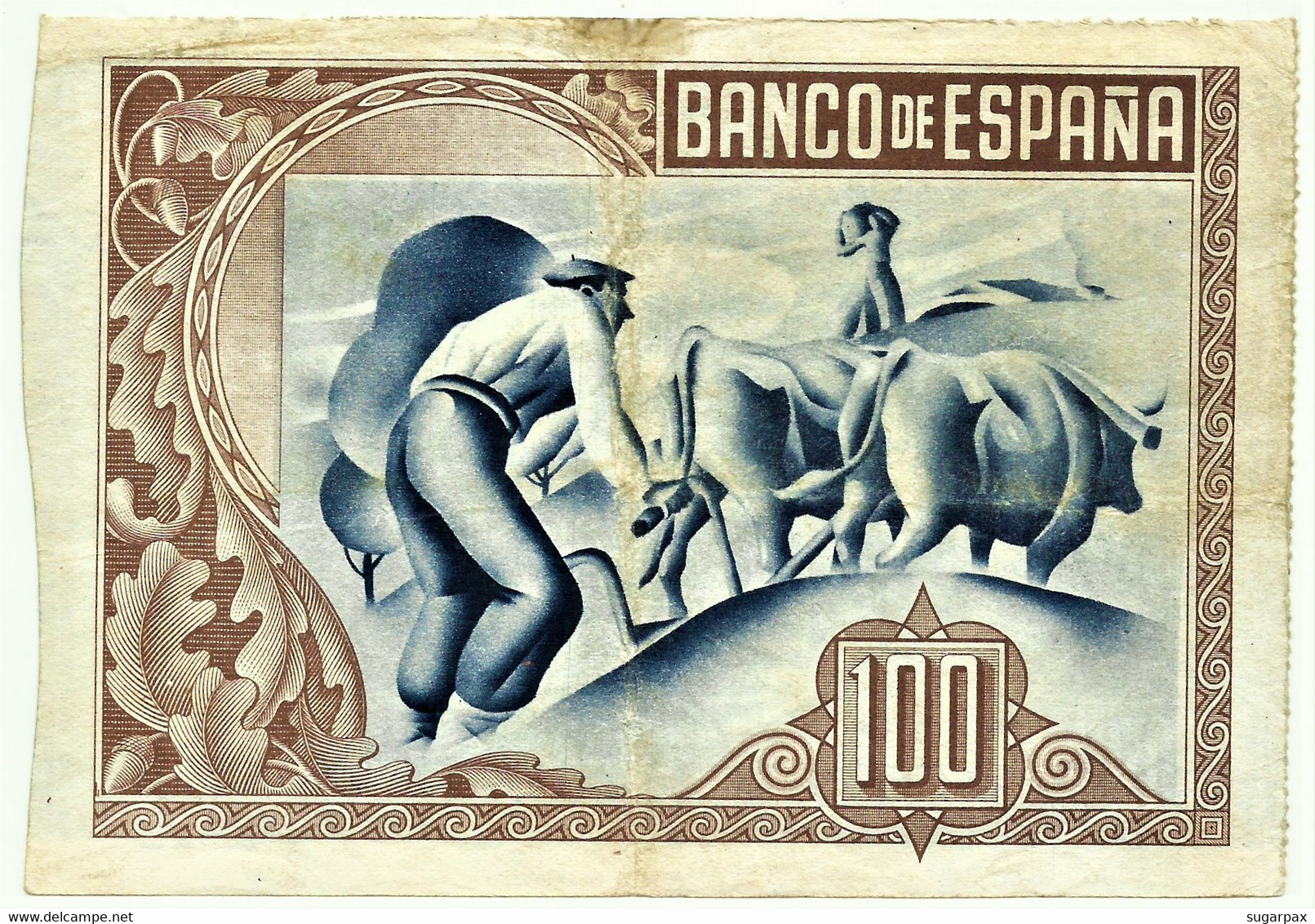 ESPAÑA - 100 Pesetas - 01.01.1937 - Pick S 565.a - Banco De Bilbao - GUERRA CIVIL WAR - 100 Pesetas