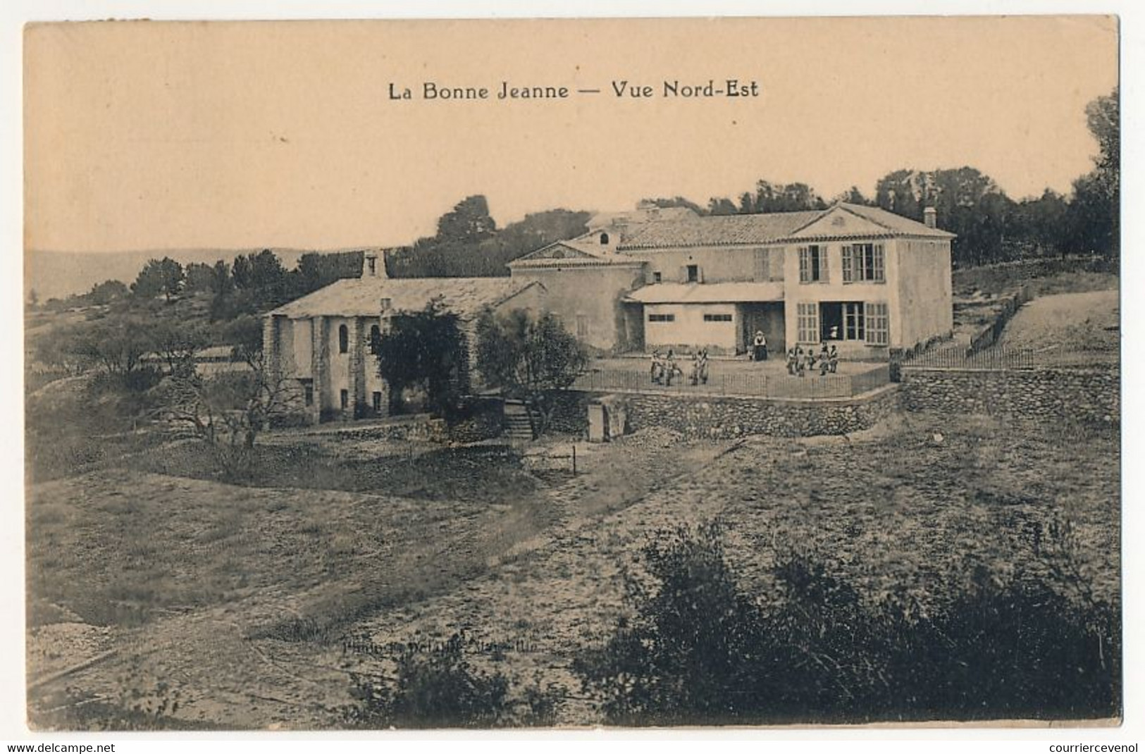 CPA - AUBAGNE (B Du R) - La Bonne Jeanne - Vue Nord-Est - Aubagne