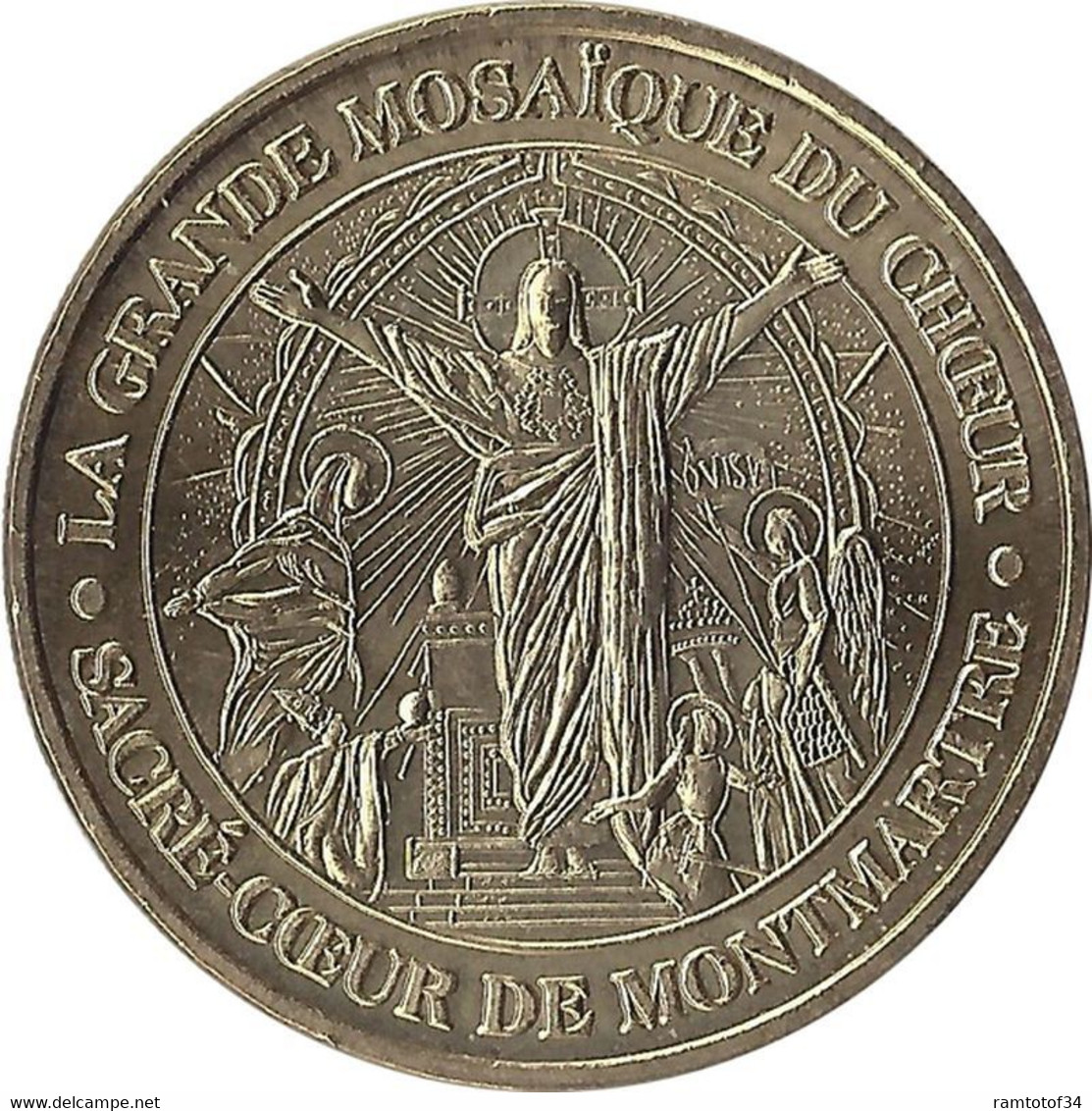 2005 MDP262 - PARIS - Basilique Du Sacré Coeur 2 (Grande Mosaïque) / MONNAIE DE PARIS - 2005