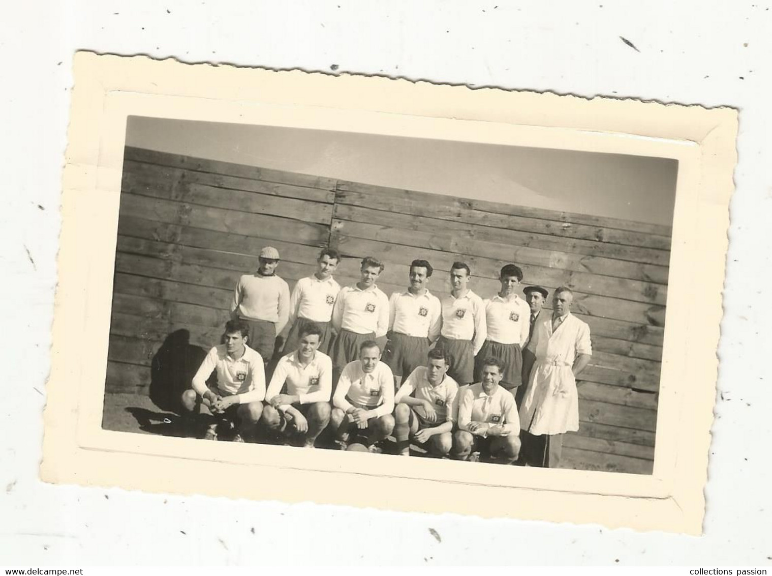 Photographie H. Equinet , Chatellerault , 1953 , Sports, équipe De FOOTBALL, 125 X 80 Mm - Sports