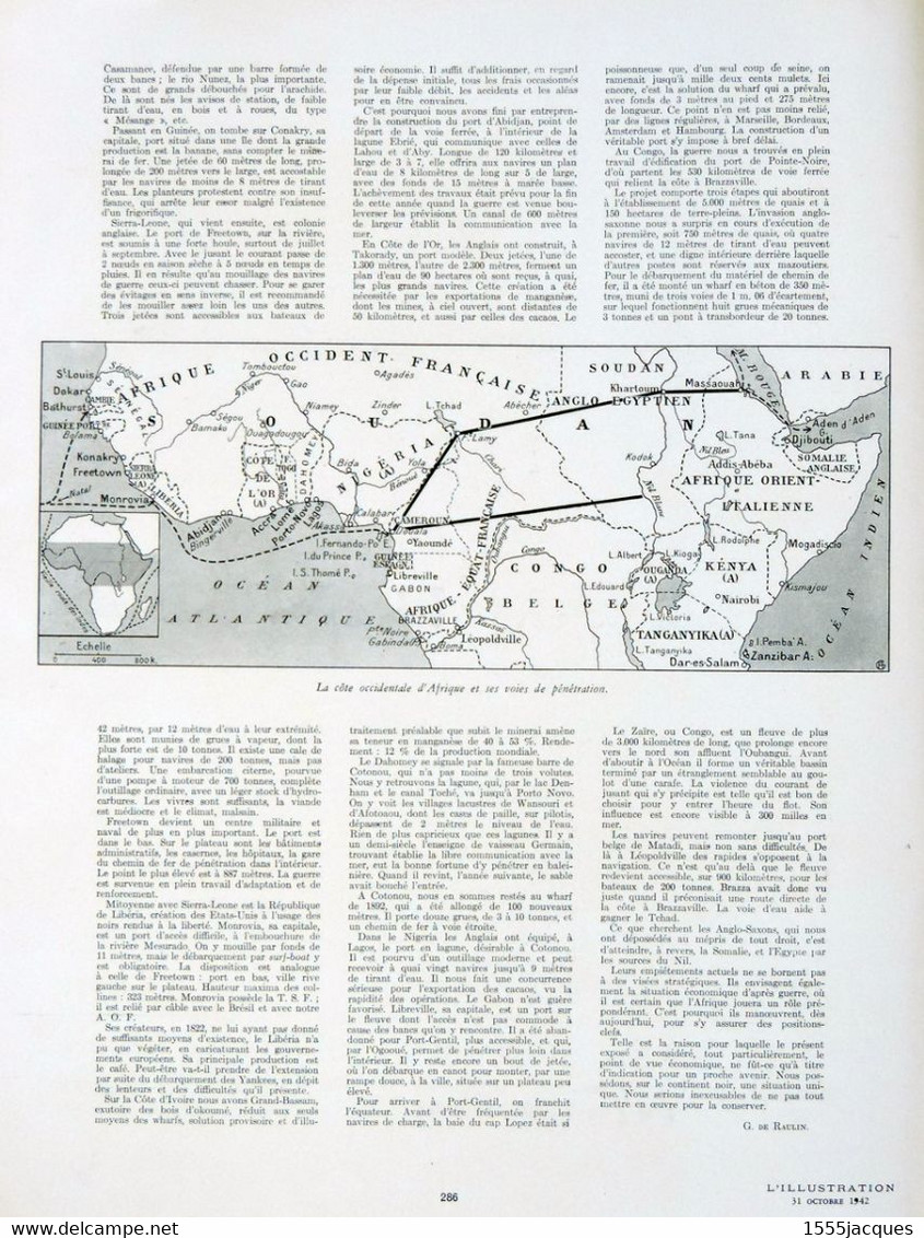 L'ILLUSTRATION N° 5199 31-10-1942 CREUSOT R.A.F. STALINGRAD PHOTOGRAPHIE 1942 JACQUES-EMILE BLANCHE LESDIGUIÈRES RAIMU - L'Illustration