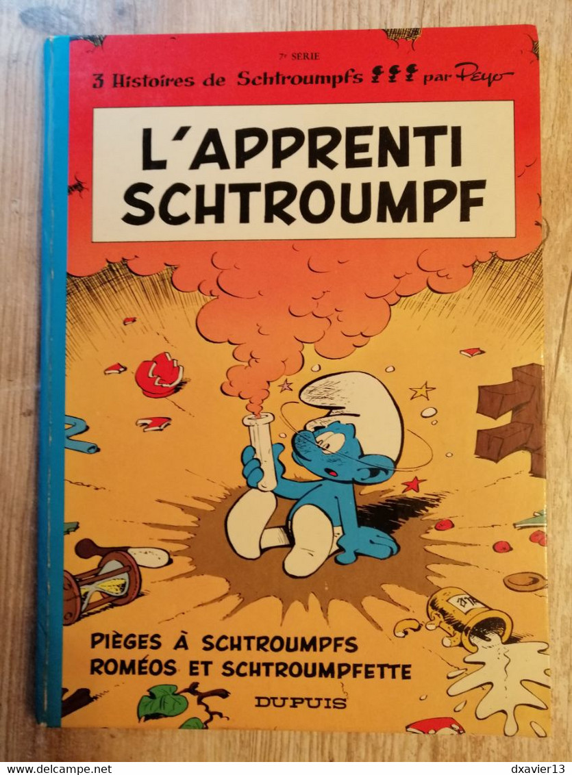 Bande Dessinée - Les Schtroumpfs 7 - L' Apprenti Schtroumpf (1971) - Schtroumpfs, Les