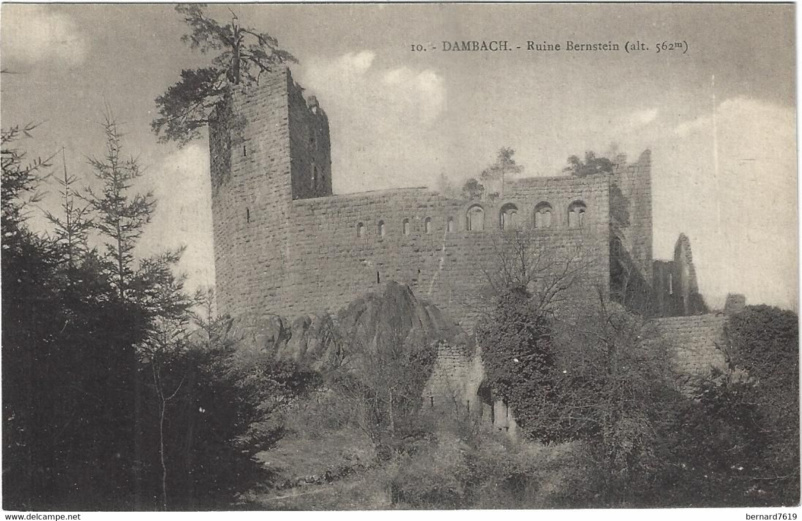 67 Dambach La Ville  -  Ruine Bernstein - Dambach-la-ville