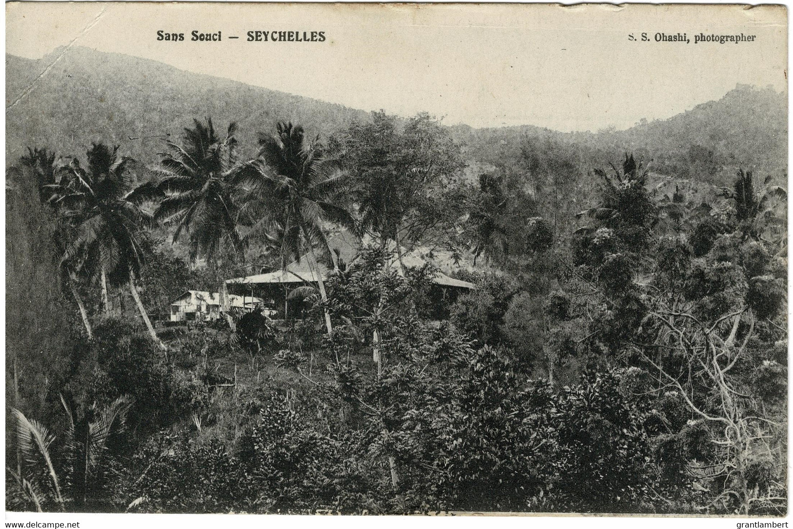 Sans Souci - SEYCHELLES - Vintage Unused Postcard - Seychelles