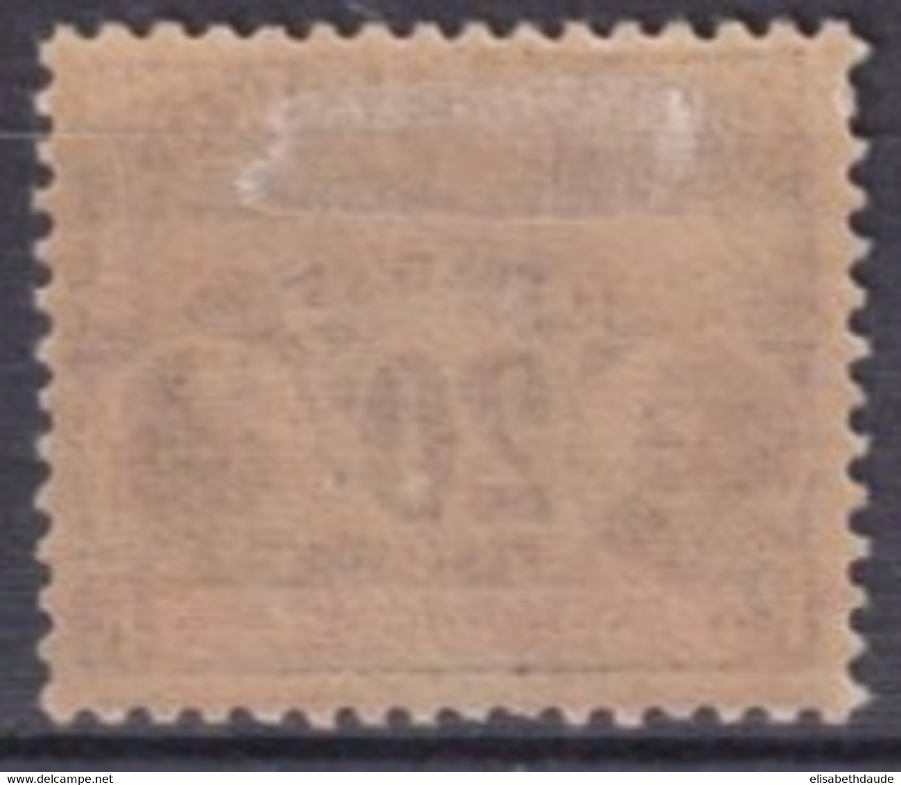 HAUT-SENEGAL - 1906 - TAXE YVERT N°4 * MLH - COTE = 19 EUR. - Nuevos