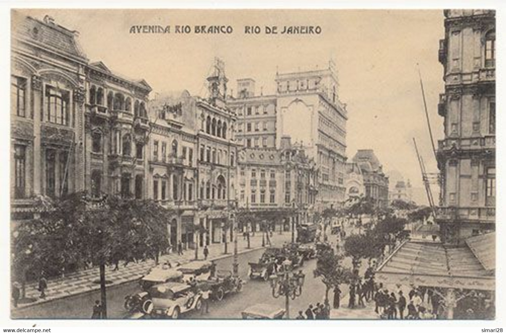 RIO DE JANEIRO - AVENIDA RIO BRANCO - Rio De Janeiro