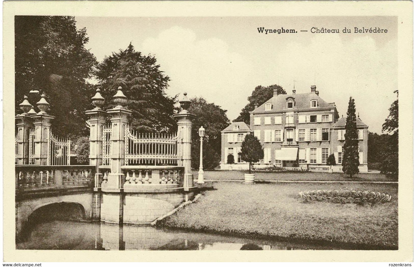 Wijnegem Wyneghem Kasteel Chateau Du Belveder (In Zeer Goede Staat) - Wijnegem