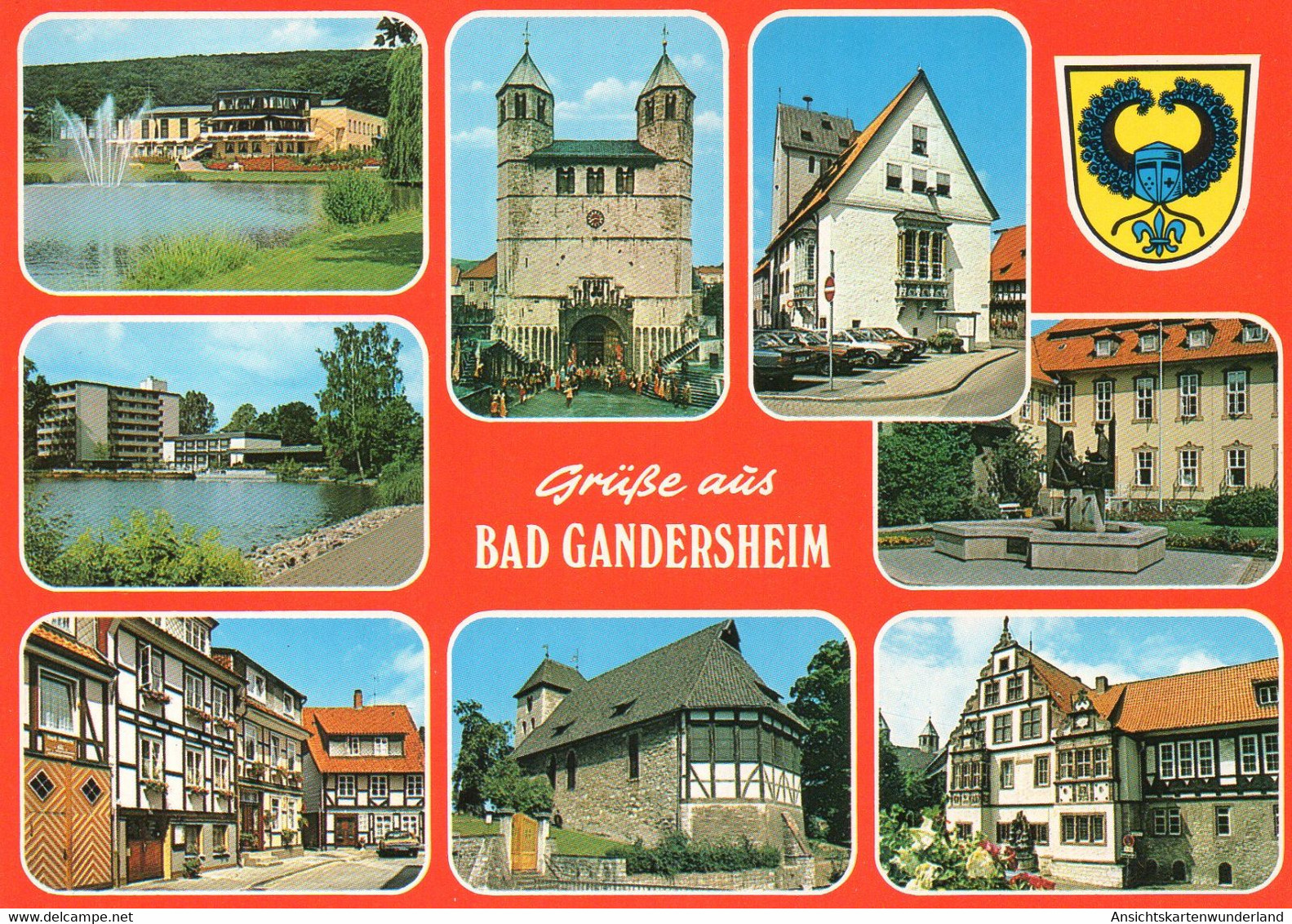 011848  Grüsse Aus Bad Gandersheim  Mehrbildkarte - Bad Gandersheim