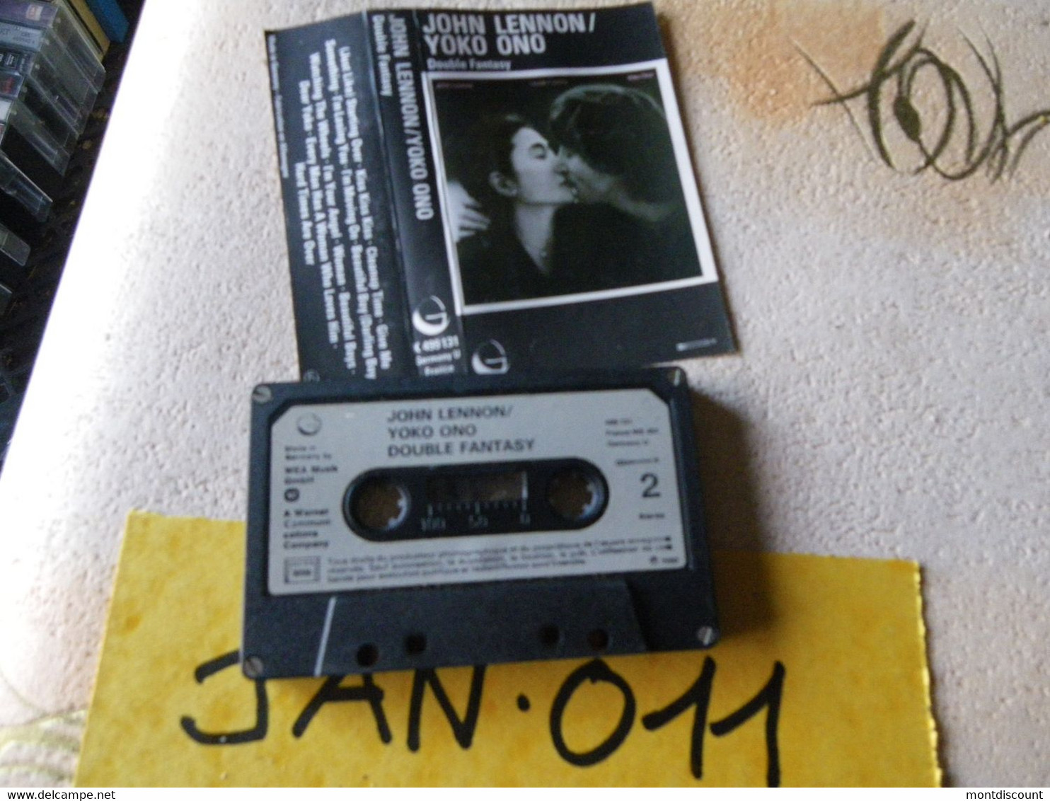 JOHN LENNON & YOKO ONO K7 AUDIO VOIR PHOTO...ET REGARDEZ LES AUTRES (PLUSIEURS) (JAN 011) - Cassettes Audio