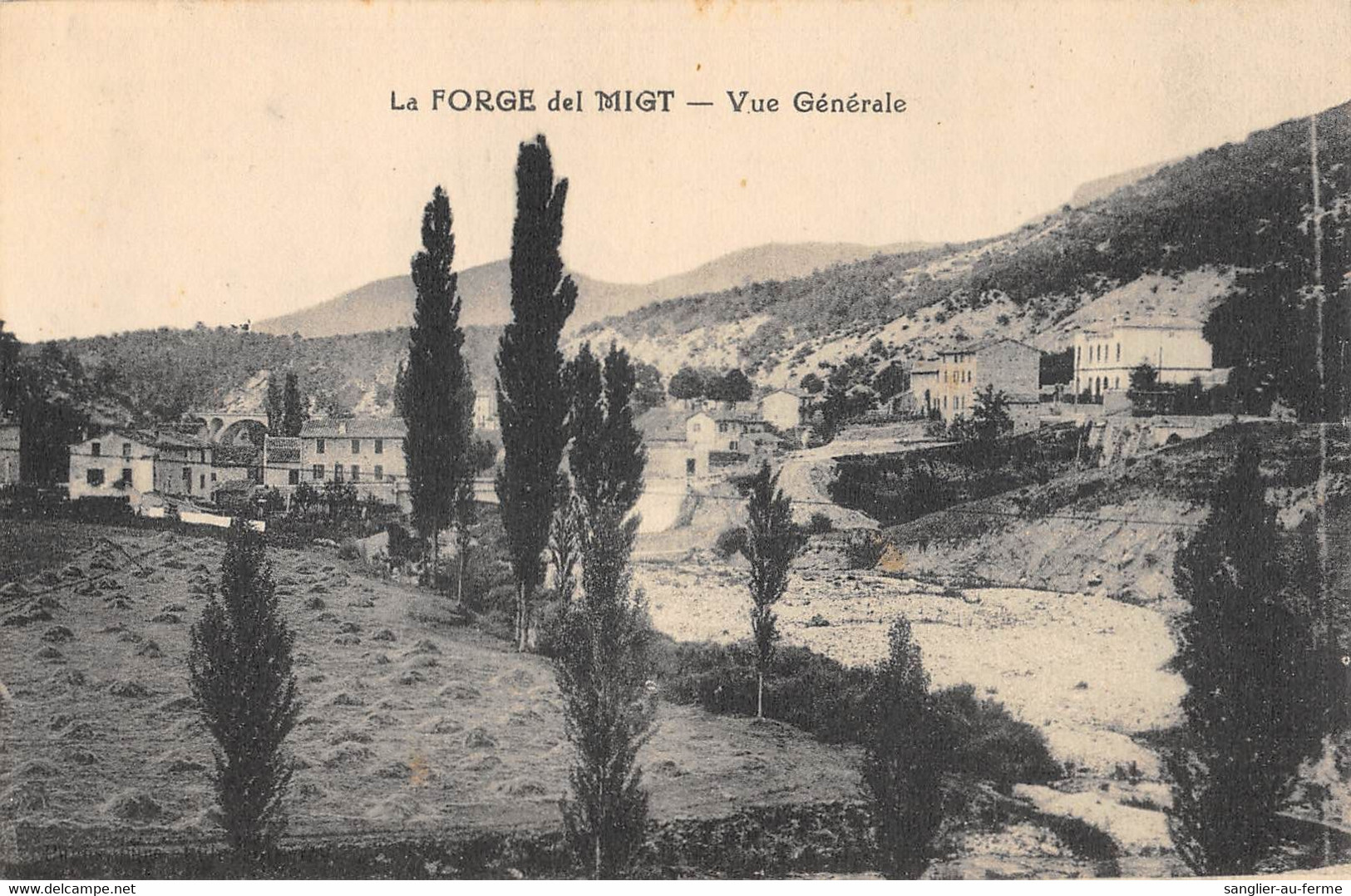 CPA 66 LA FORGE DEL MITG VUE GENERALE - Other & Unclassified