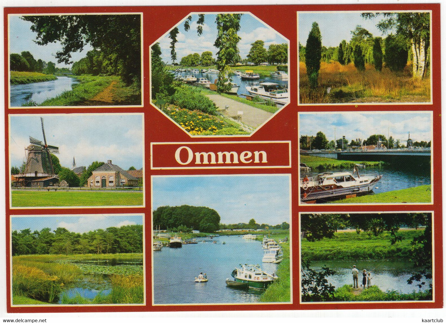 Ommen - (Overijssel, Nederland) - OMN 29 - Natuur, Jachten, Molen - Ommen