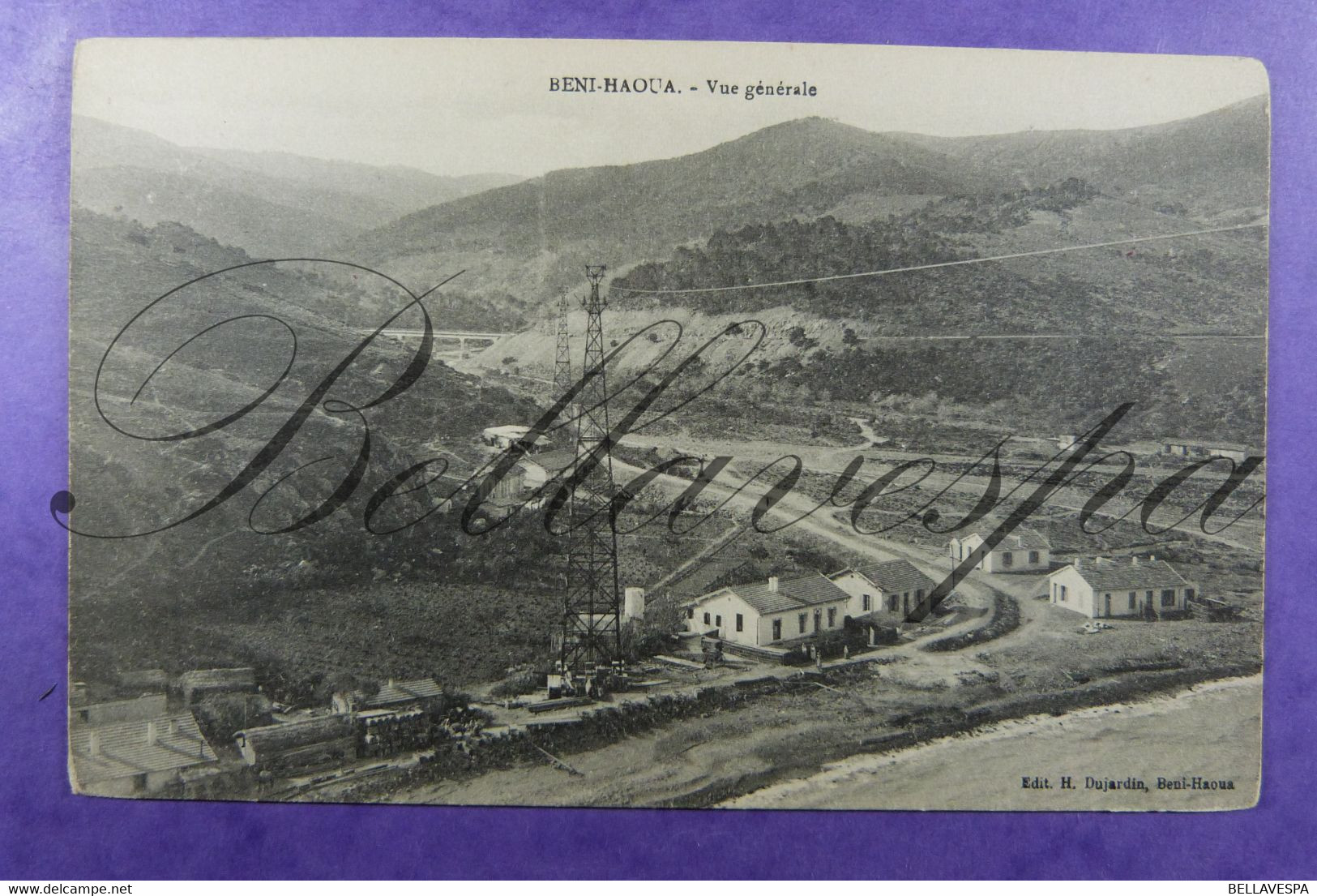Bou Haroun Sur Mer. Vue Du Port.  1920 N°4 (Mining Region) - Otros & Sin Clasificación