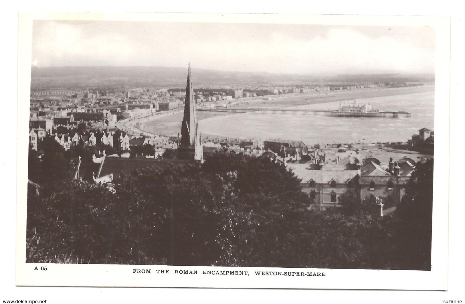 WESTON-SUPER-MARE From Roman Encampment - Weston-Super-Mare