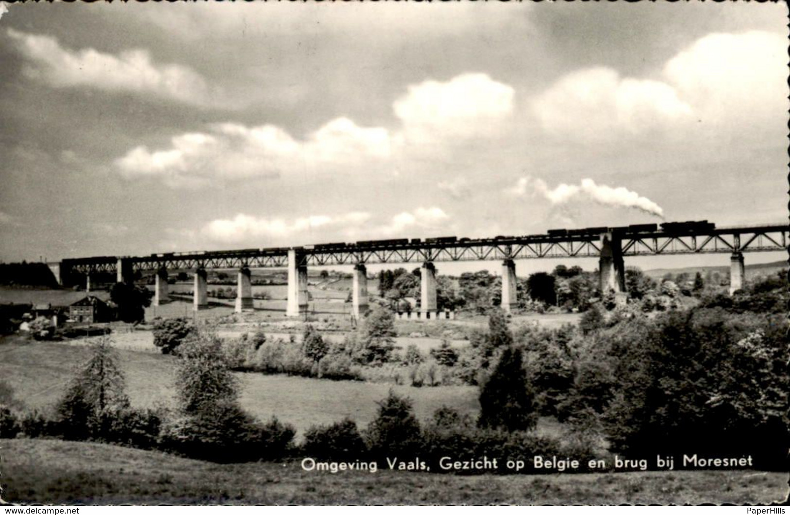 België - Vaals - Moresnet - Trein - 1955 - Autres & Non Classés