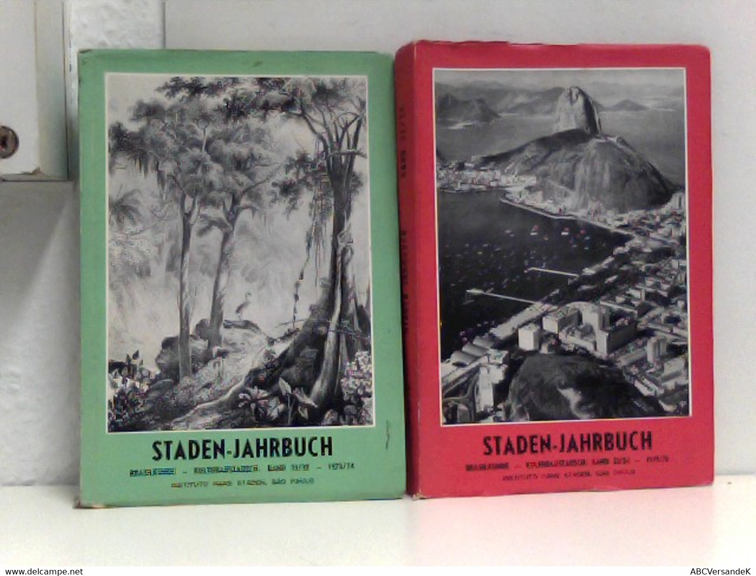 Konvolut: 2 Exemplare Staden-Jahrbuch (Band 21/22 - 1973/74, Band 23/24 - 1976/76) Brasilkunde Und Kulturausta - Nord- & Südamerika