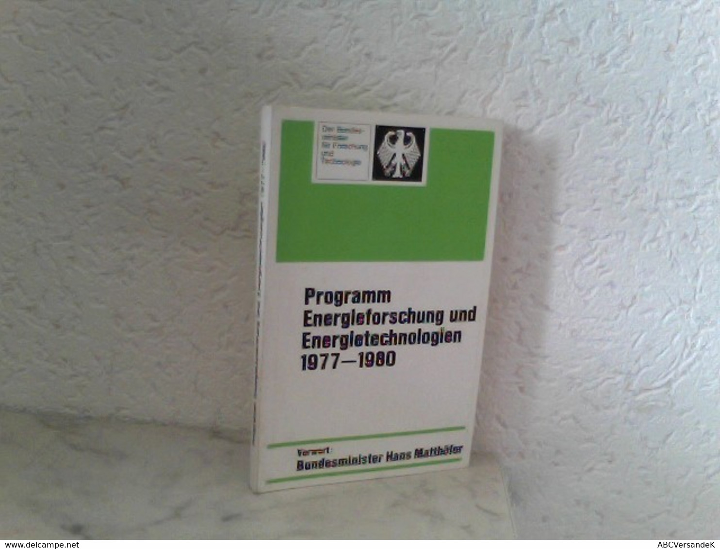 Programm Energieforschung Und Energietechnologien 1977 - 1980 - Technical