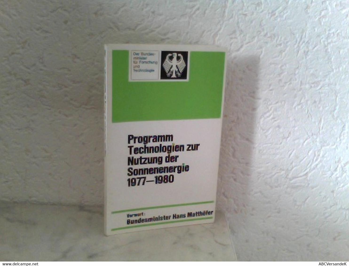 Programm Technologien Zur Nutzung Der Sonnenenergie 1977 - 1980 - Técnico