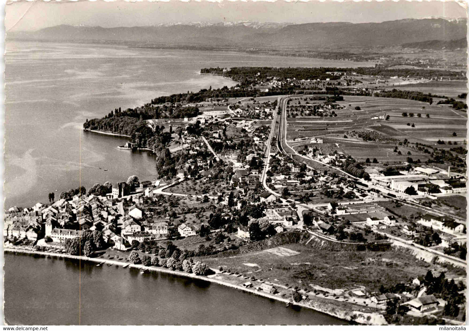 St. Prex - Vue Aerienne (460) * 10. 8. 1964 - Saint-Prex