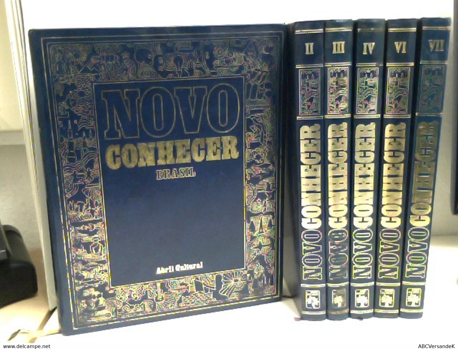 Konvolut:  Novo Conhecer (6 Bände: I - IV, VI UndVII) Brasil Abril Cultural - Lexicons