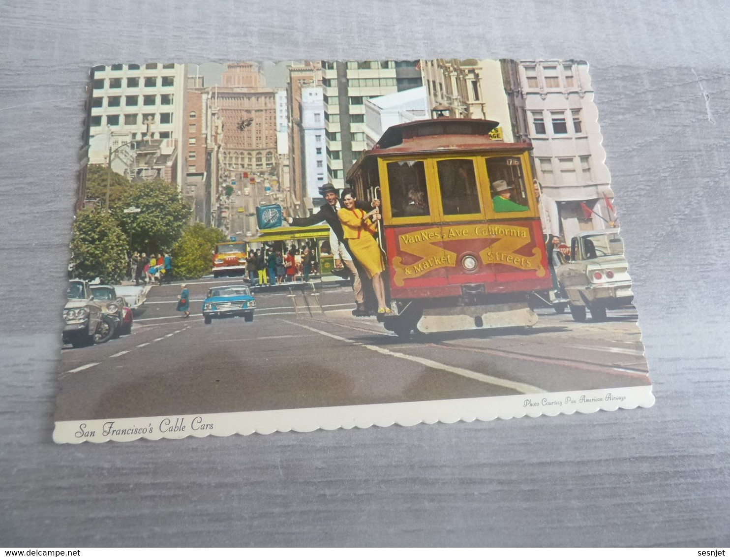 San Francisco's Cable Cars - 40077-C - Editions Smith Novelty - Année 1971 - - San Francisco
