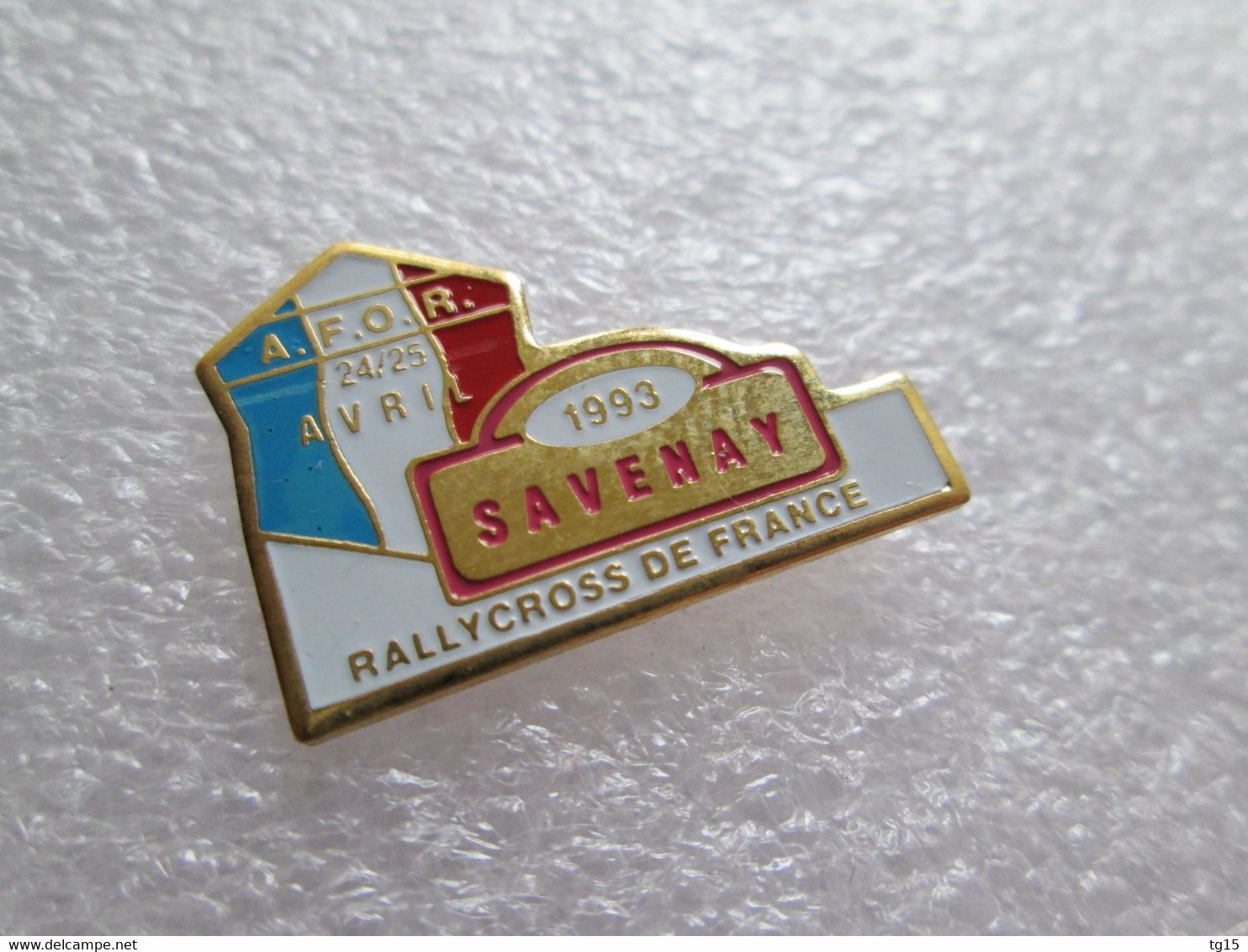 RARE PIN'S RALLYCROSS DE FRANCE SAVENAY   1993 - Rallye