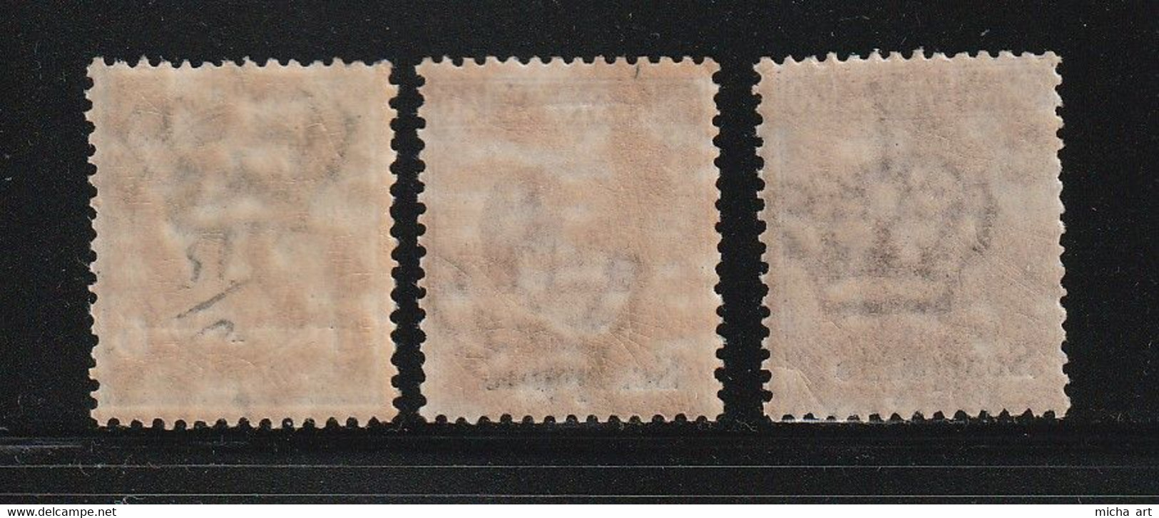 Italian Colonies 1912 Greece Aegean Islands Egeo Scarpanto No 2,6 And 7 Lot MNH / MH (B352-23) - Aegean (Scarpanto)