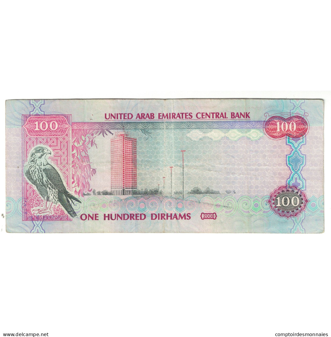Billet, United Arab Emirates, 100 Dirhams, 2008, KM:30a, TTB - Ver. Arab. Emirate