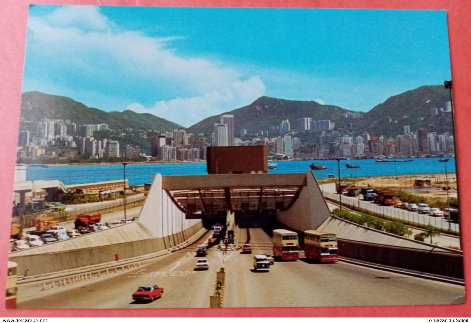 CP, Asie,  HONG KONG Harbour Tunnel Hong Kong To Kowloon - Chine (Hong Kong)