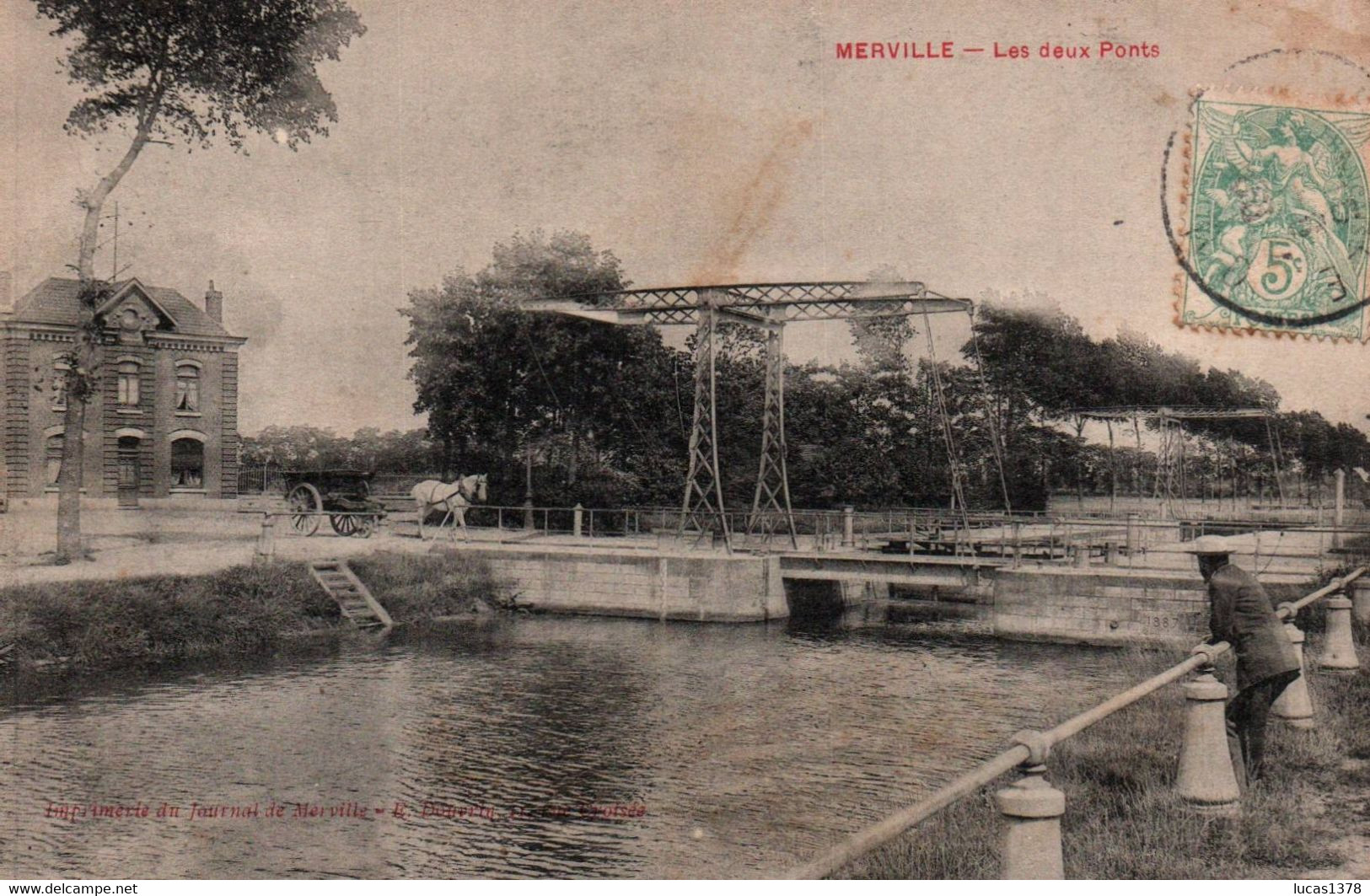 59 / MERVILLE / LES DEUX PONTS / TRES JOLI PLAN - Merville