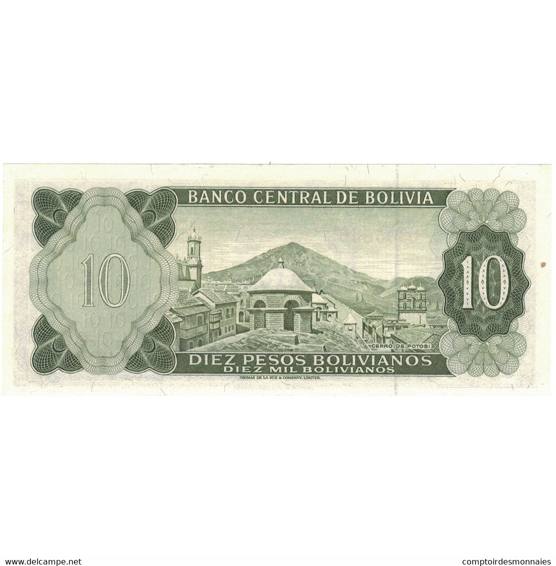 Billet, Bolivie, 10 Pesos Bolivianos, 1962, 1962-07-13, KM:154a, SUP+ - Bolivie