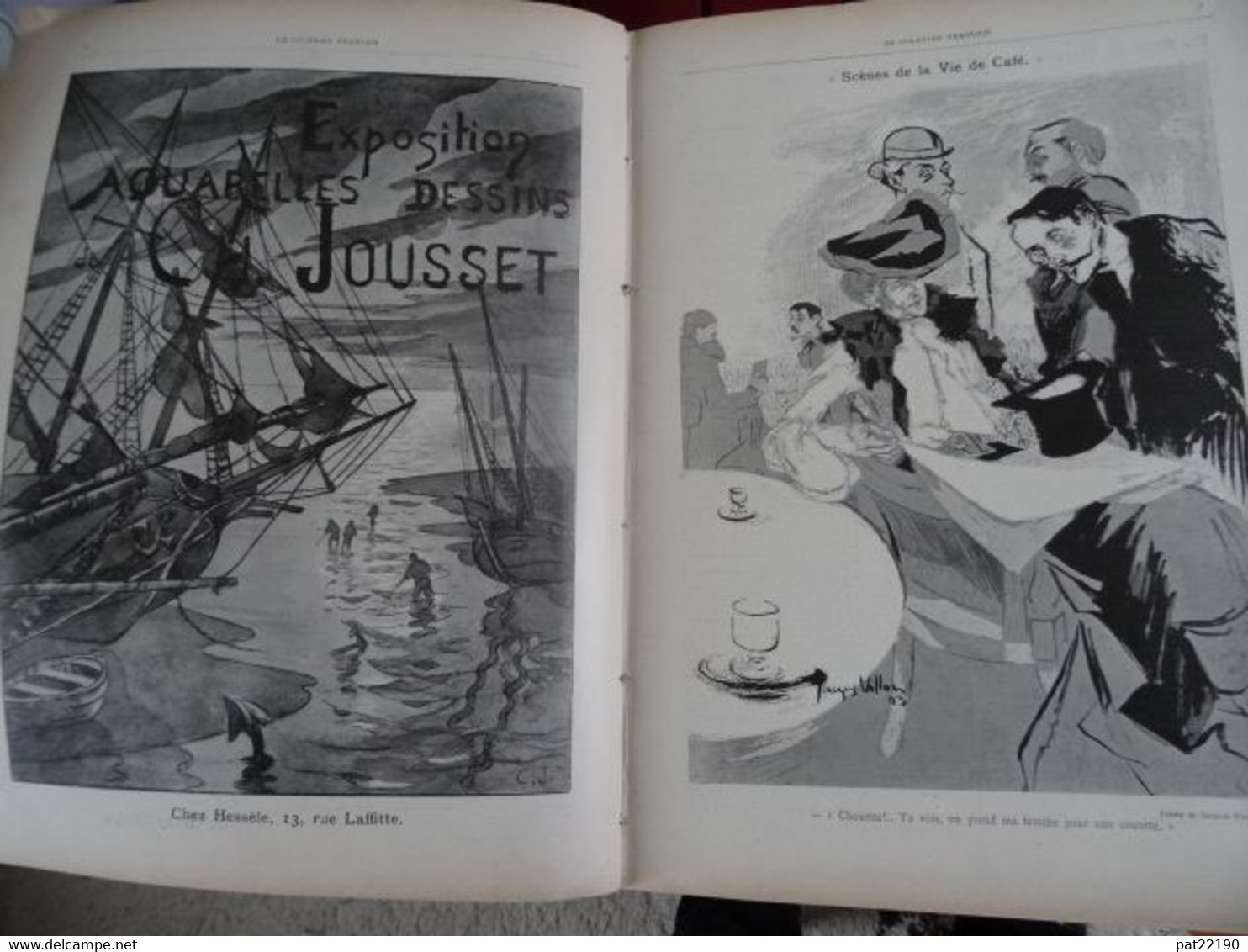 Revue le courrier FRançais 1903 Ligue contre l'alcoolisme affiches Gaby Deslys diner de Faveur Eugenie Buffet