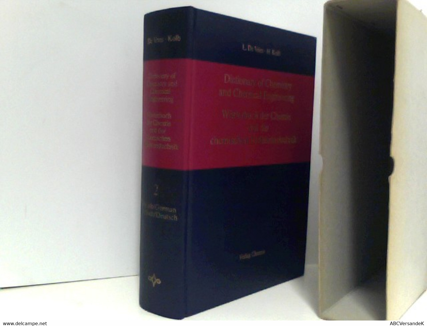 Dictionary Of Chemistry And Chemical Engineering, Wörterbuch Der Chemie Und Der Chemischen Verfahrenstechnik - - Léxicos
