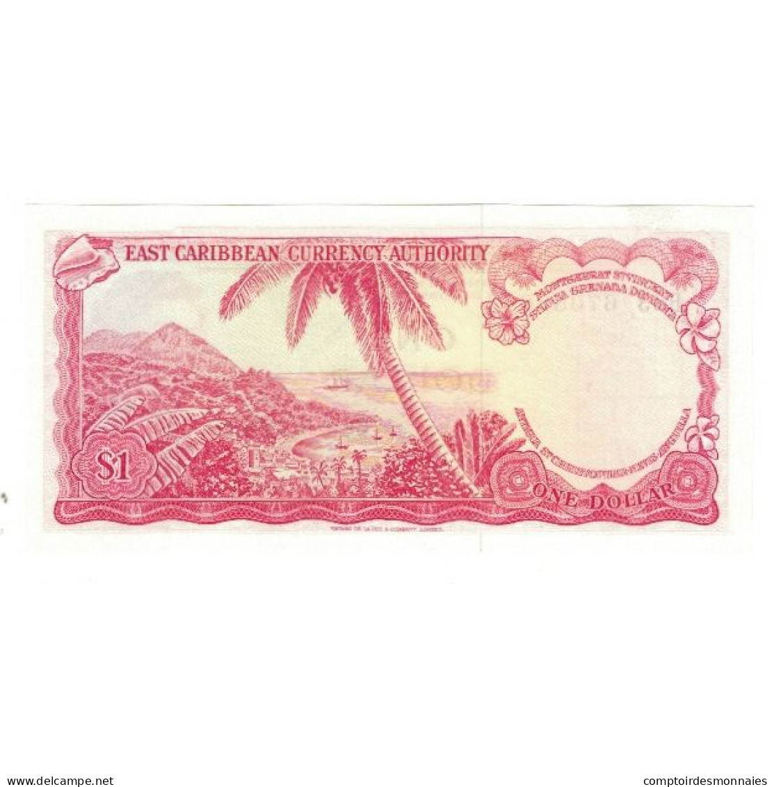 Billet, Etats Des Caraibes Orientales, 1 Dollar, KM:13f, NEUF - East Carribeans
