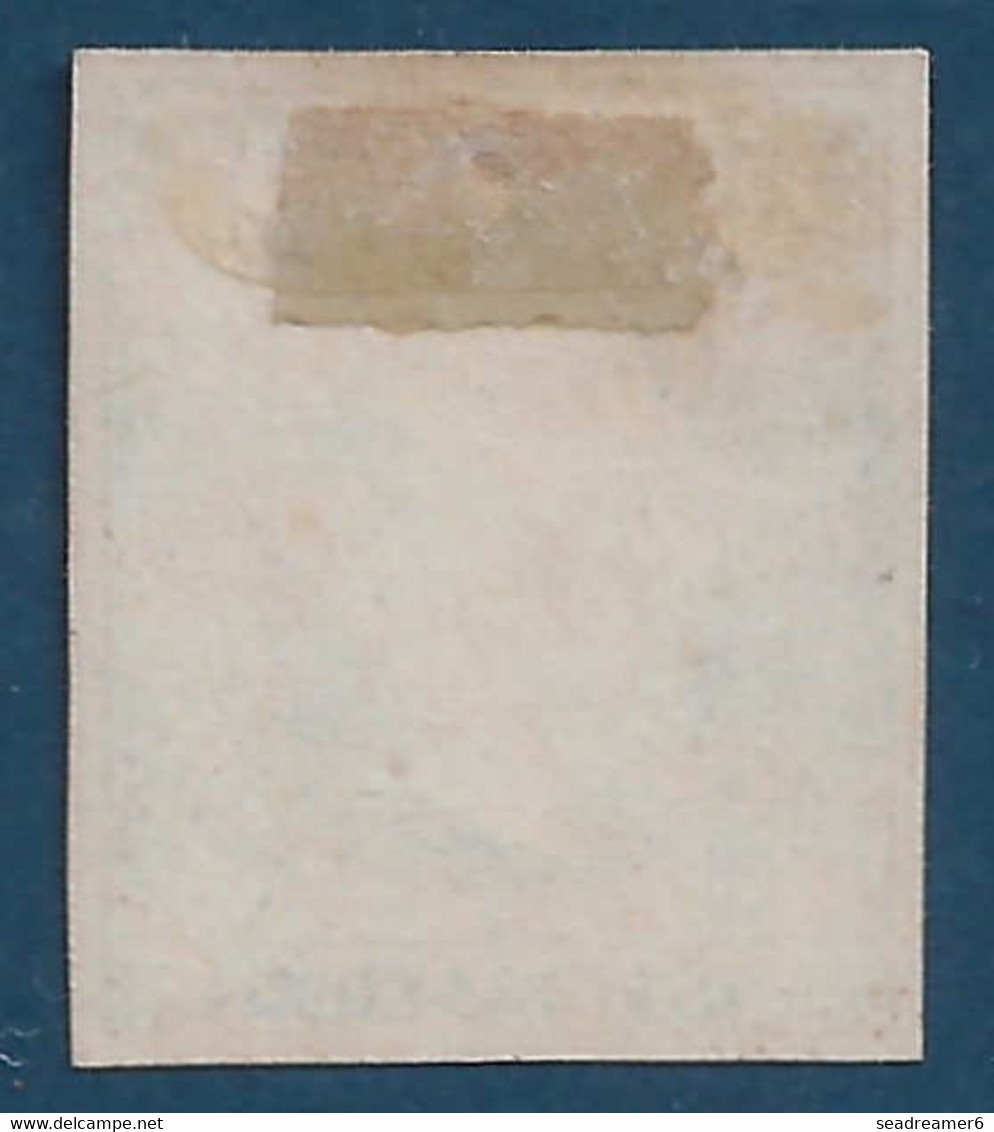 France Type Napoléon 1853/62 Essai à 20c En Bleu Sur Papier Carton Au Type II TTB - Altri & Non Classificati