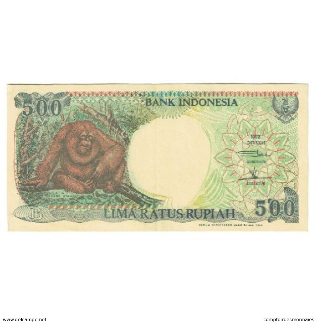 Billet, Indonésie, 500 Rupiah, KM:128a, SPL - Indonésie