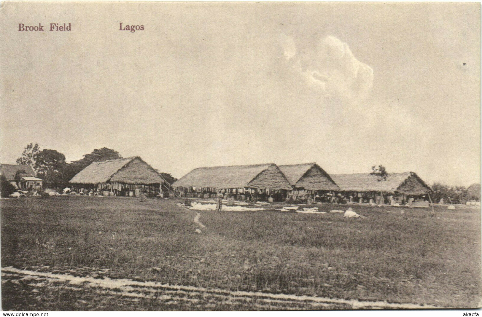 PC NIGERIA, BROOK FIELD, LAGOS, Vintage Postcard (b33349) - Nigeria