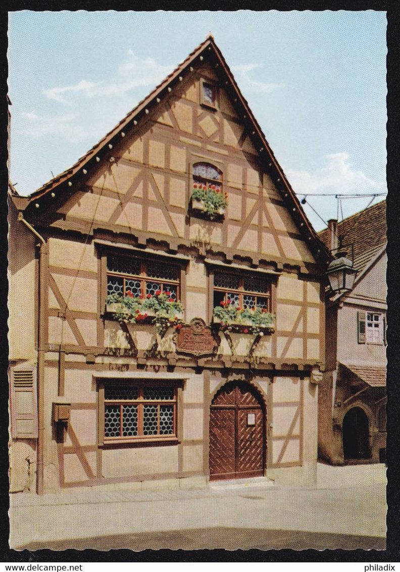 Germany Marbach Am Neckar - Schillers Geburtshaus (AK-1-172) - Marbach