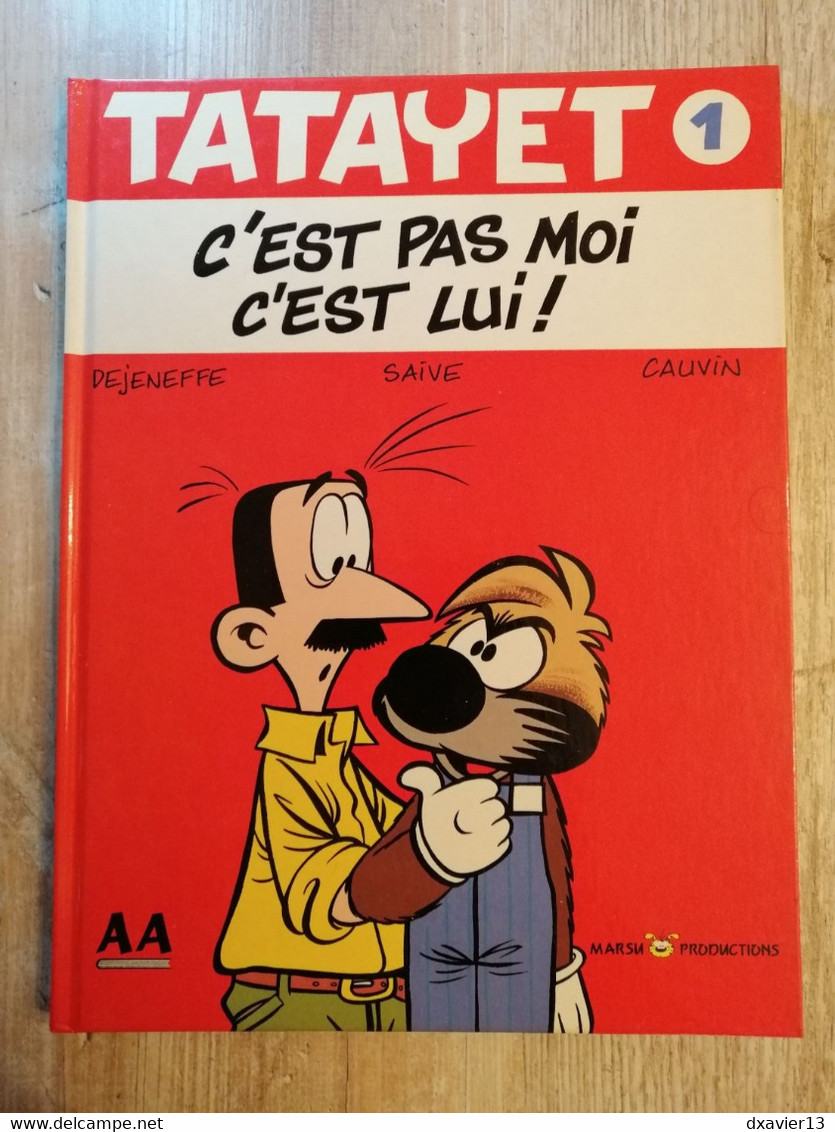 Bande Dessinée - Tatayet 1 - C'Est Pas Moi C'Est Lui ! (1990) - Tatayet