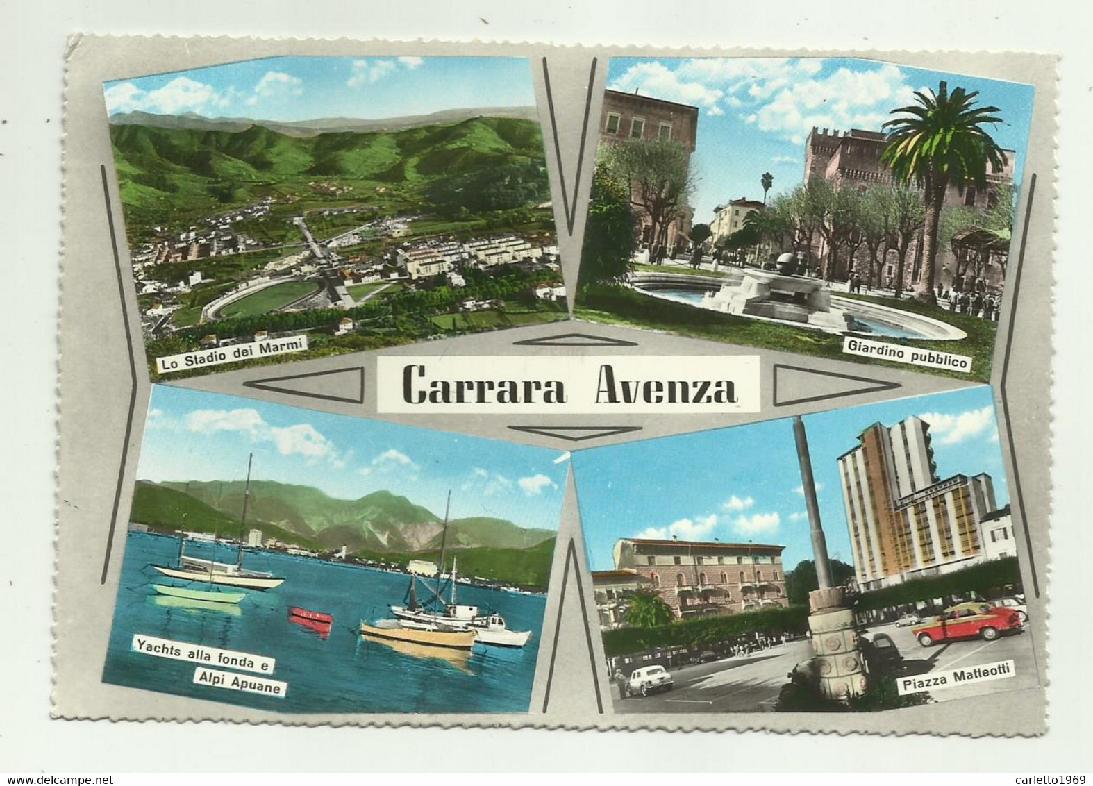 CARRARA AVENZA  - VIAGGIATA FG - Carrara