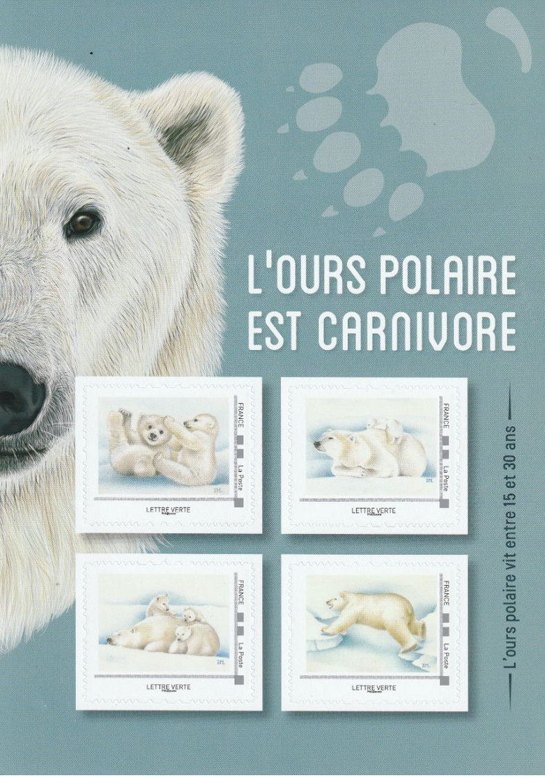 Timbre De France Collectors Thème Ours Bears Pandas - Bears