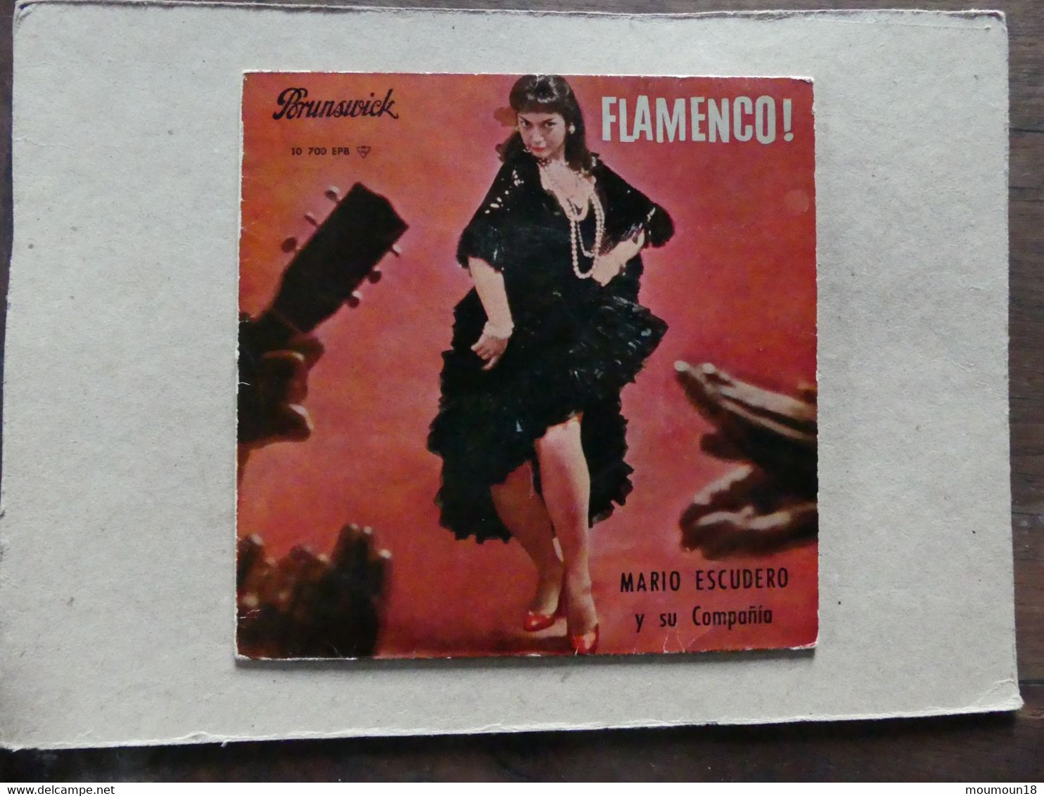 45 T Flamenco Marion Escudero Y Su Compania 10700EPB Brunswick - 45 T - Maxi-Single