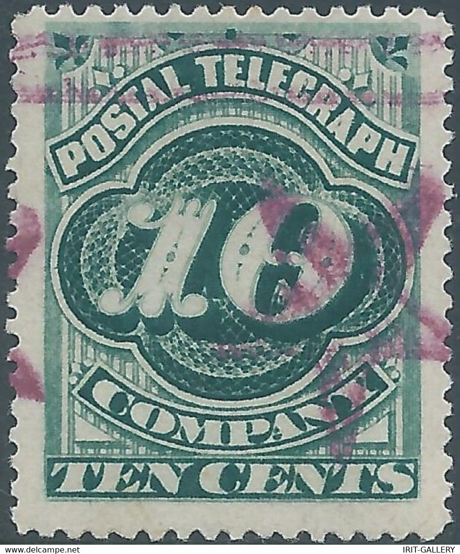United States,U.S.A,1885 Postal Telegraph Company,10c ,Mint - Telegraph Stamps
