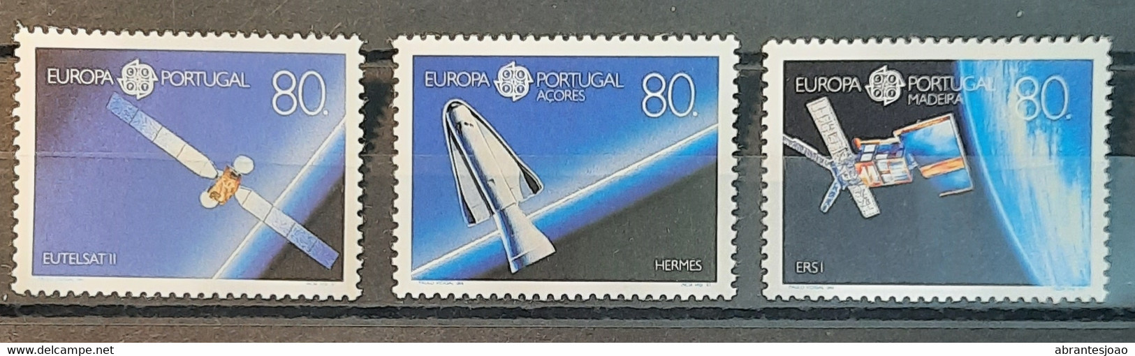 1991 - Portugal - MNH - Europe And The Space -  Portugal, Azores And Madeira - Complete Set Of 1+1+1 Stamps - Neufs